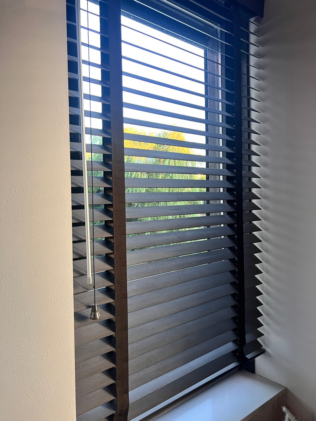 Luxaflex Bamboe Jaloezieën – 87153 cm 50 mm – Drift (8339), Ophalen, Jaloezie, Ladderband, 153 cm
