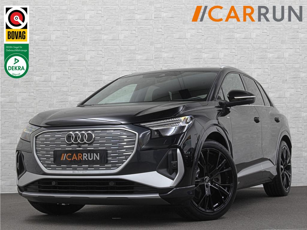 Audi Q4 e-tron 45 Quattro S-Line 77 / 82 kWh | ACC | Matrix-, Automaat, 12 maanden, Stof, Gebruikt