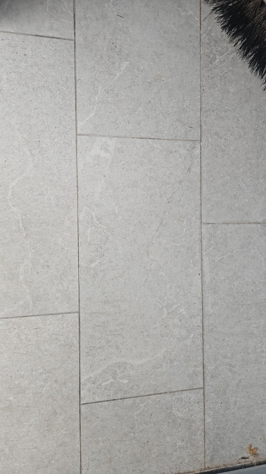 2.5m^2 Grijze vloertegels 30x60 cm, 14mm dik, Doe-het-zelf en Verbouw, 40 tot 60 cm, Keramiek, Nieuw, Ophalen of Verzenden