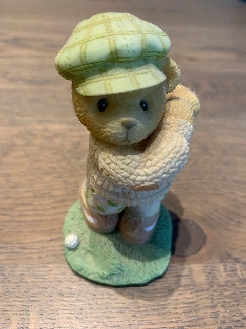 Cherished Bear Arnold (813730), Ophalen of Verzenden, Zo goed als nieuw, Beeldje, Cherished Teddies