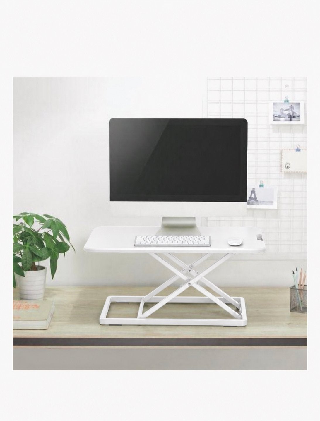 Ultra Slim Desk bureauverhoger, wit, nieuw in doos, Zit-sta bureau, Metaal, Ophalen of Verzenden, Overige merken