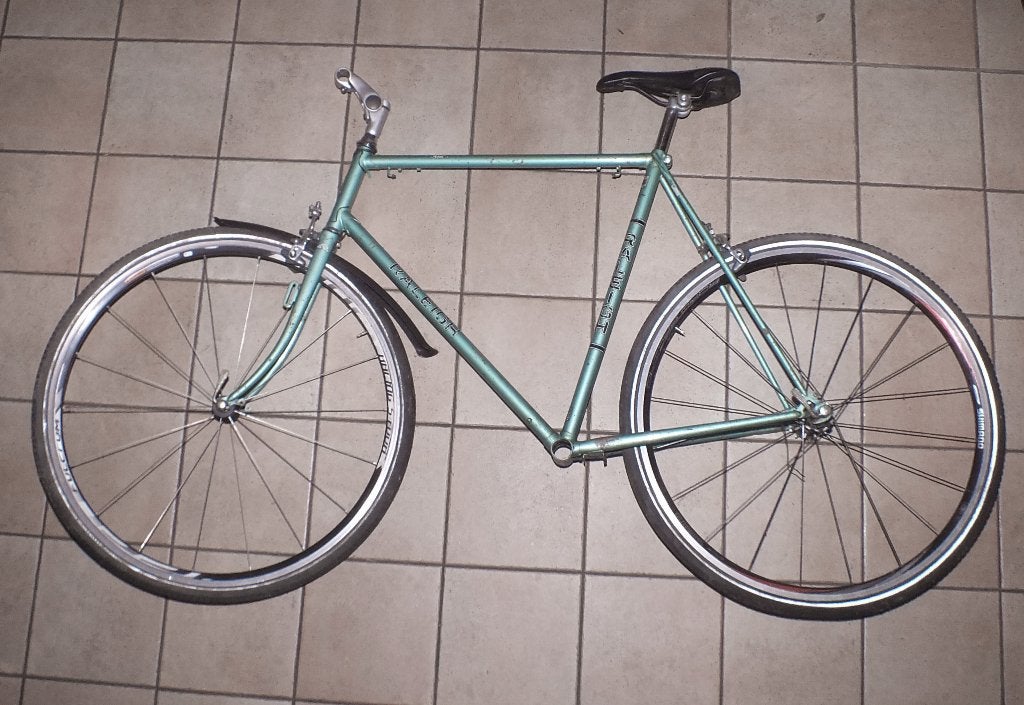 stalen frame, Ophalen, Frame, Gebruikt, Staal