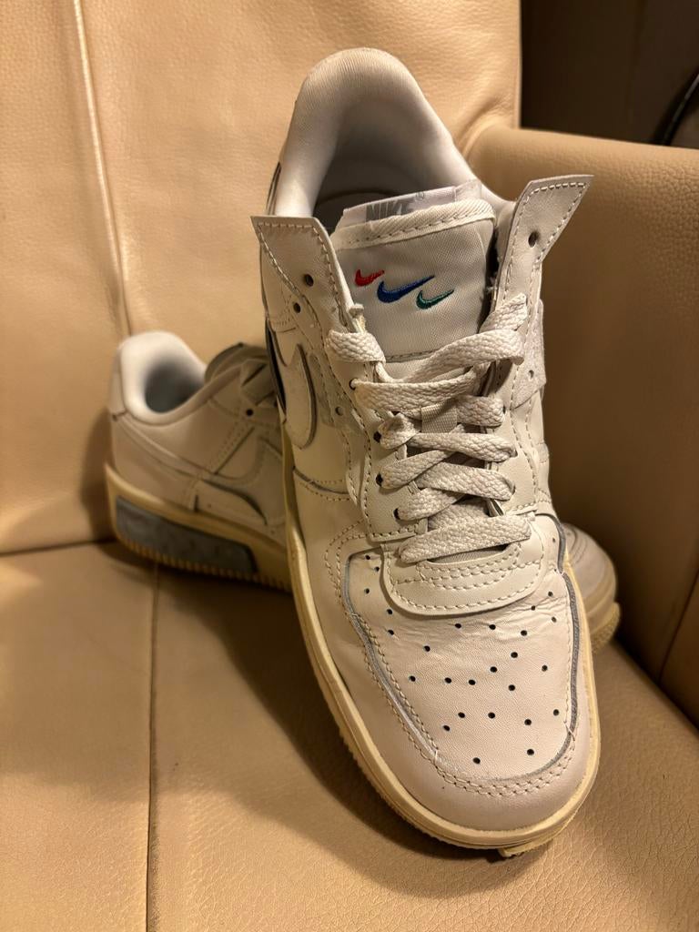 Nike Air Force 1 Fontanka 'Phantom' - Maat 38, Ophalen of Verzenden, Zo goed als nieuw, Wit, Sneakers of Gympen