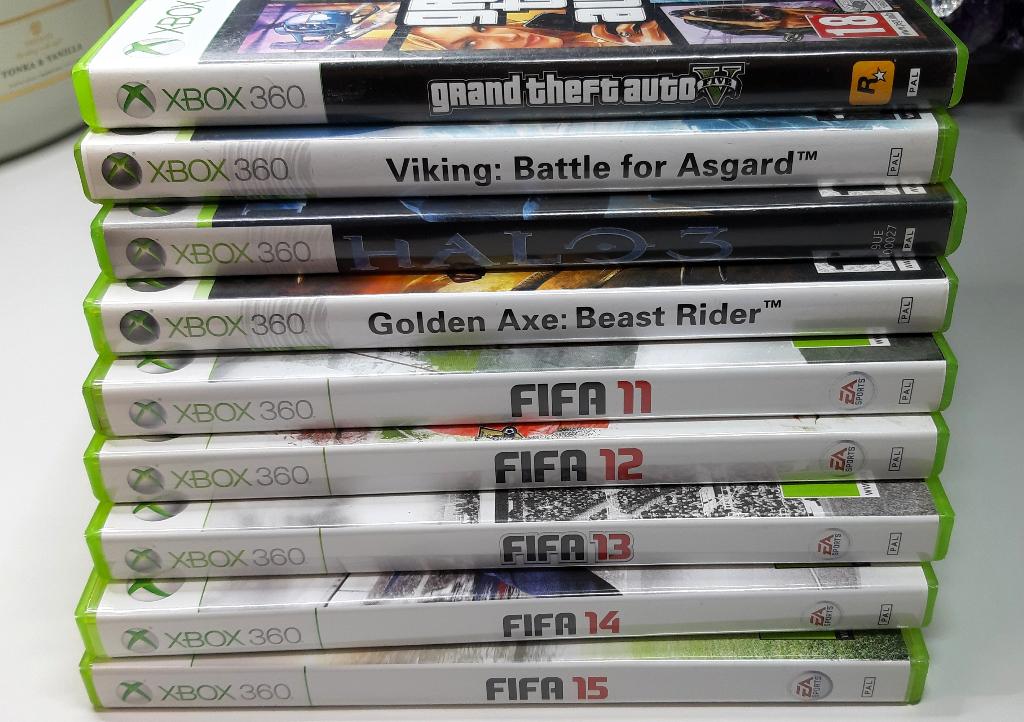 Set 9 spellen Xbox 360, Overige genres, 2 spelers, Ophalen of Verzenden, Zo goed als nieuw
