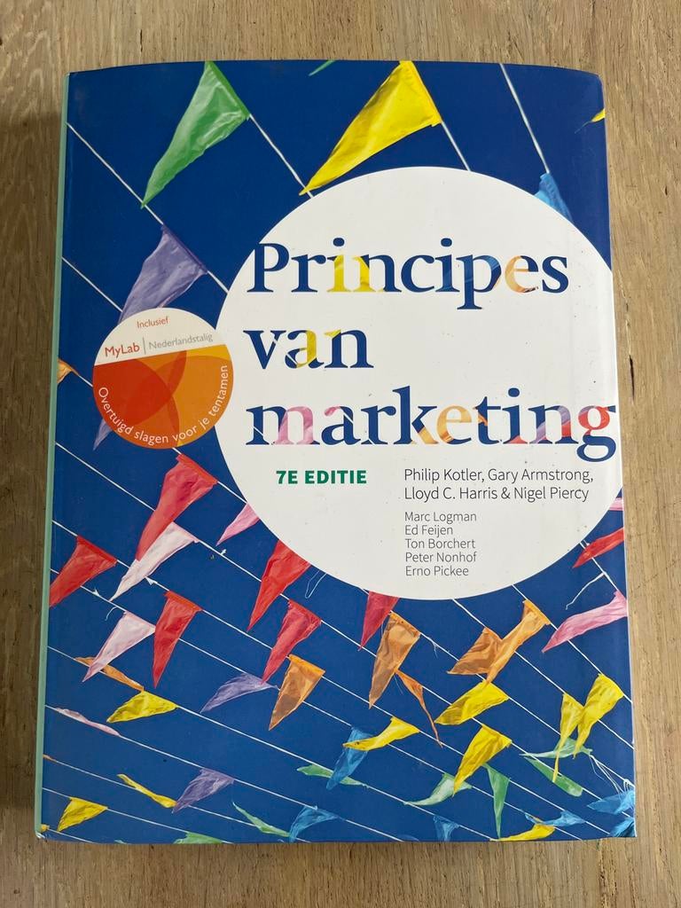 Principes van marketing 7e editie, Boeken, Ophalen of Verzenden, Gelezen, Economie en Marketing