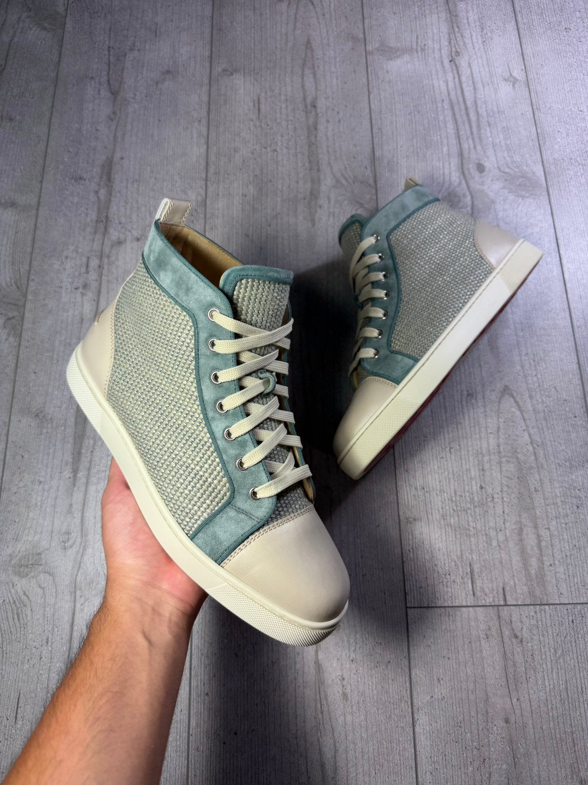 Christian louboutin, Overige kleuren, Ophalen of Verzenden, Sneakers of Gympen, Gedragen