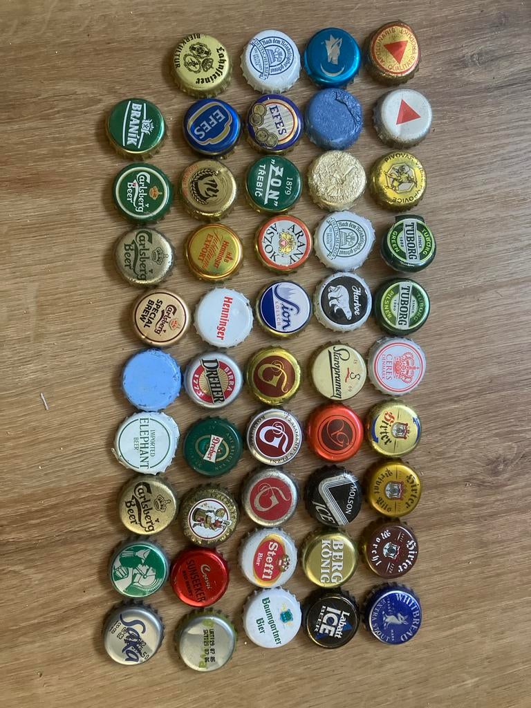 Speciale collectie bierdoppen van diverse merken, Ophalen of Verzenden, Gebruikt, Overige typen, Overige merken