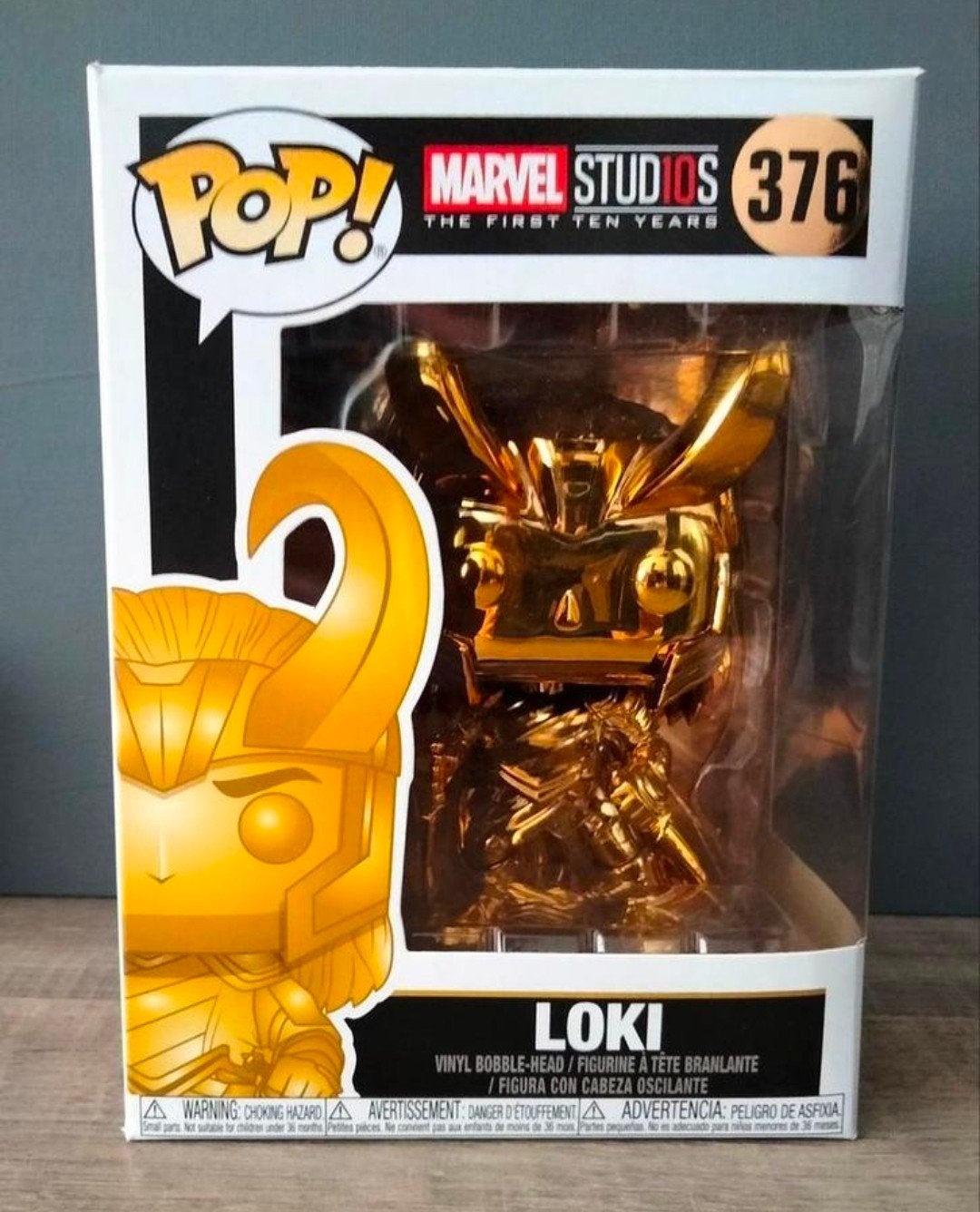 376 Loki Marvel Goud Funko Pop, Ophalen of Verzenden, Nieuw