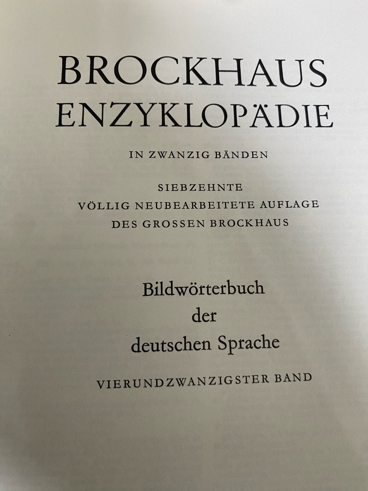 Brockhaus Enzyklopädie - Complete Set (24 delen), Ophalen, Zo goed als nieuw, Algemeen, Complete serie