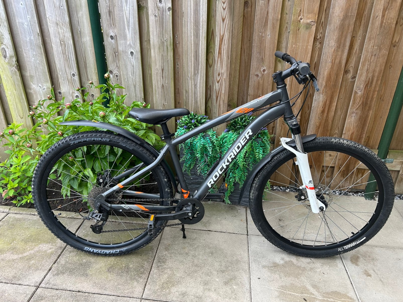 Rockrider st 120. 27,5 inch, Ophalen, Zo goed als nieuw, 26 inch of meer, Versnellingen