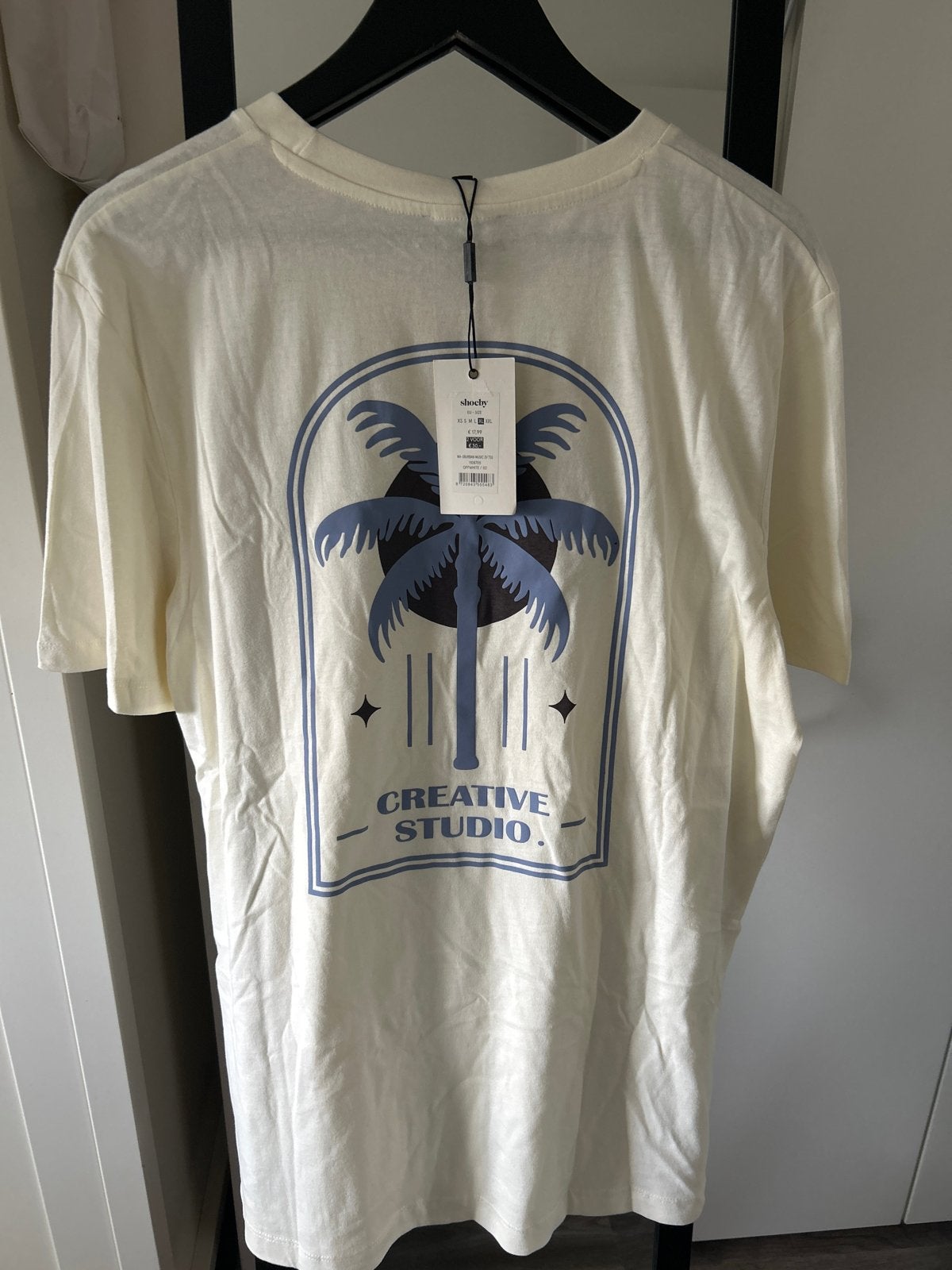 Shoeby T-shirt met palmboomprint - Nieuw met kaartje, Kleding | Heren, T-shirts, Ophalen of Verzenden, Nieuw, Maat 56/58 (XL)