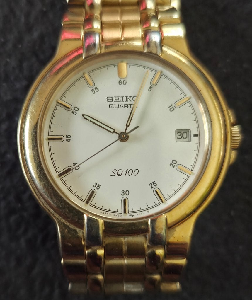Heren horloge, Seiko, Gebruikt, Polshorloge, Overige materialen