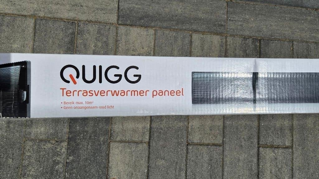 Nieuw! Terrasverwarmer paneel 1500W (Met afstandsbediening), Tuin en Terras, Terrasverwarmers, Draaibaar, Nieuw, Wand, Ophalen