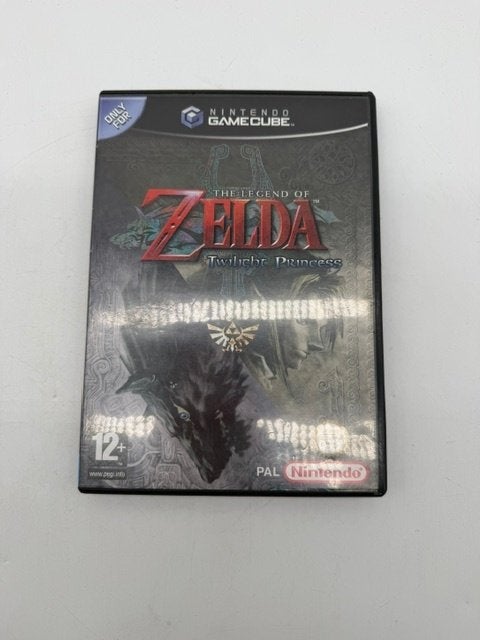 Gamecube Game - Zelda Twilight Princess | Compleet, Avontuur en Actie, 1 speler, Ophalen of Verzenden, Zo goed als nieuw
