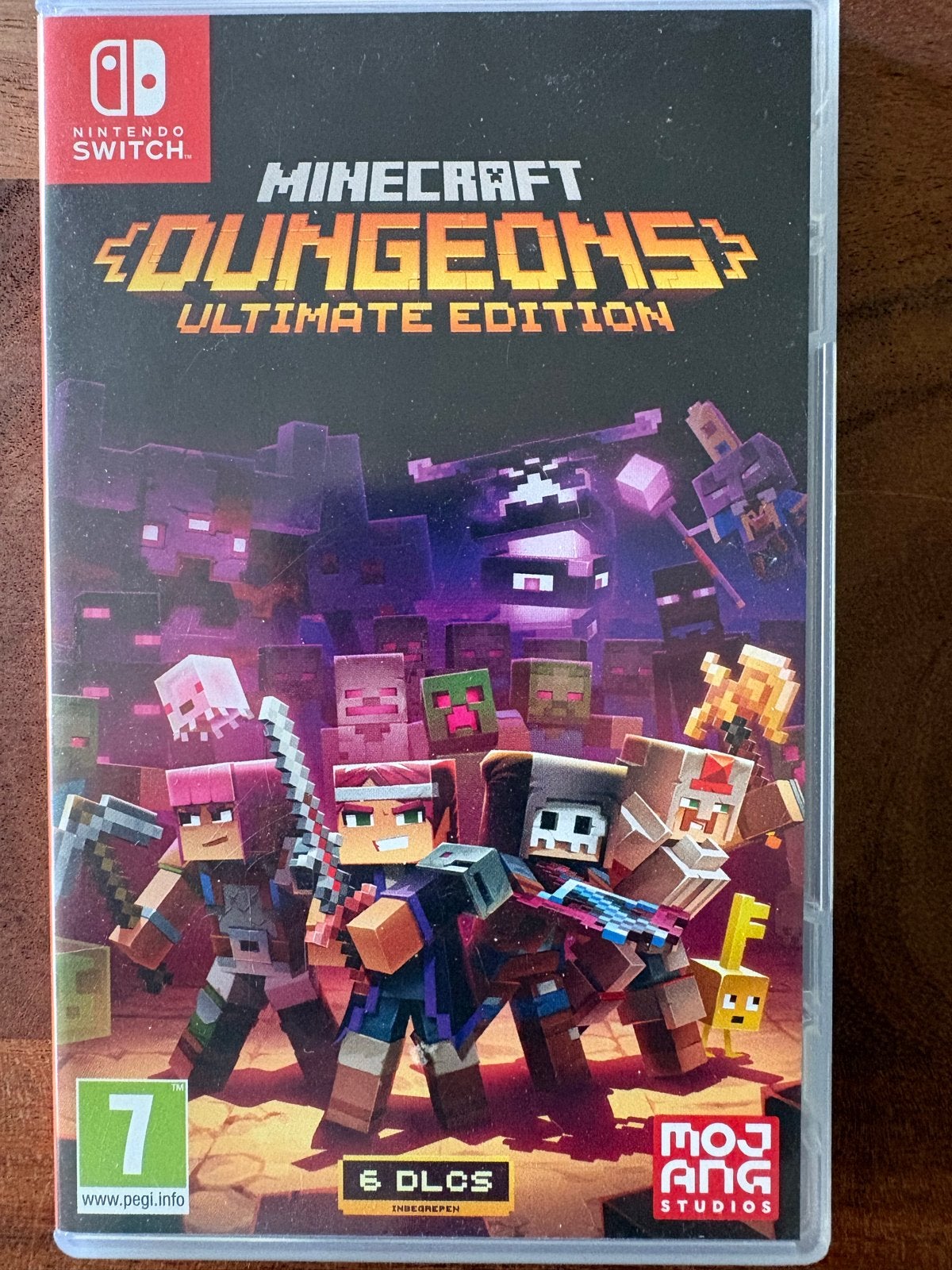 Minecraft Dungeons Ultimate Edition Nintendo Switch, Spelcomputers en Games, Spelcomputers | Nintendo Switch, Zo goed als nieuw
