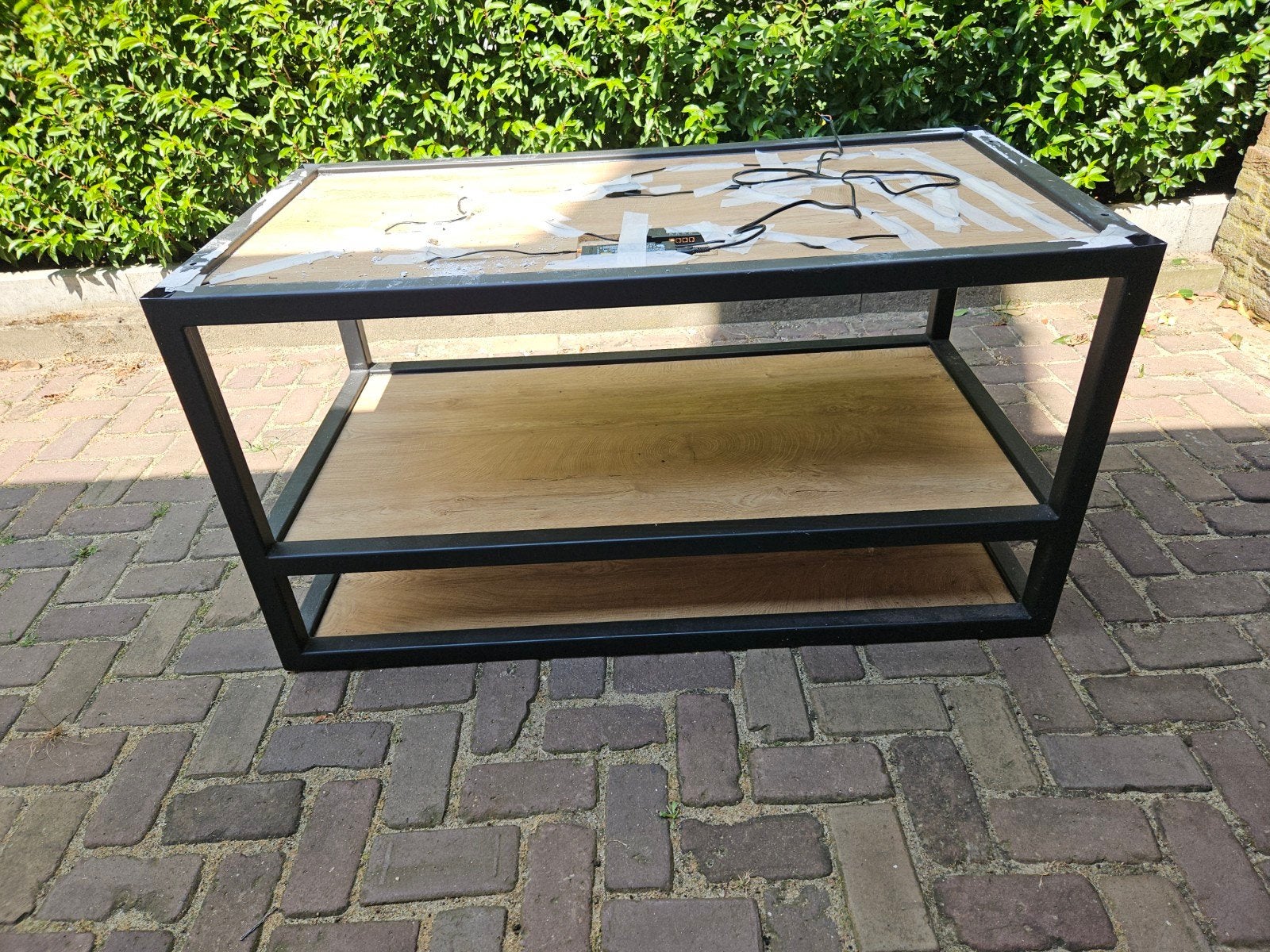 Plafondrek Keuken/frame buitenkeuken/bbq tafel, Ophalen