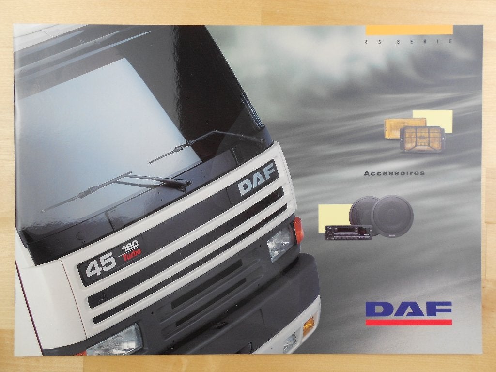 DAF 45 Accessoires Brochure ca 1994, Scani, Ophalen of Verzenden, Zo goed als nieuw, Overige merken