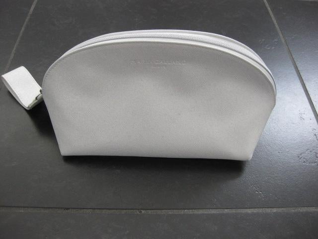 Maria Galland toilettas NIEUW, wit, glinstertje 20x10x12,5, Ophalen of Verzenden, Nieuw, Wit, Dame