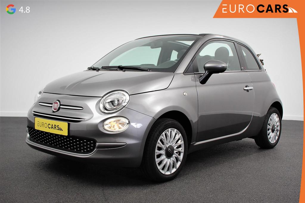 Fiat 500 C 1.0 Hybrid Lounge Plus Navigatie Cruise Control C, Voorwielaandrijving, Stof, Euro 6, Cabriolet