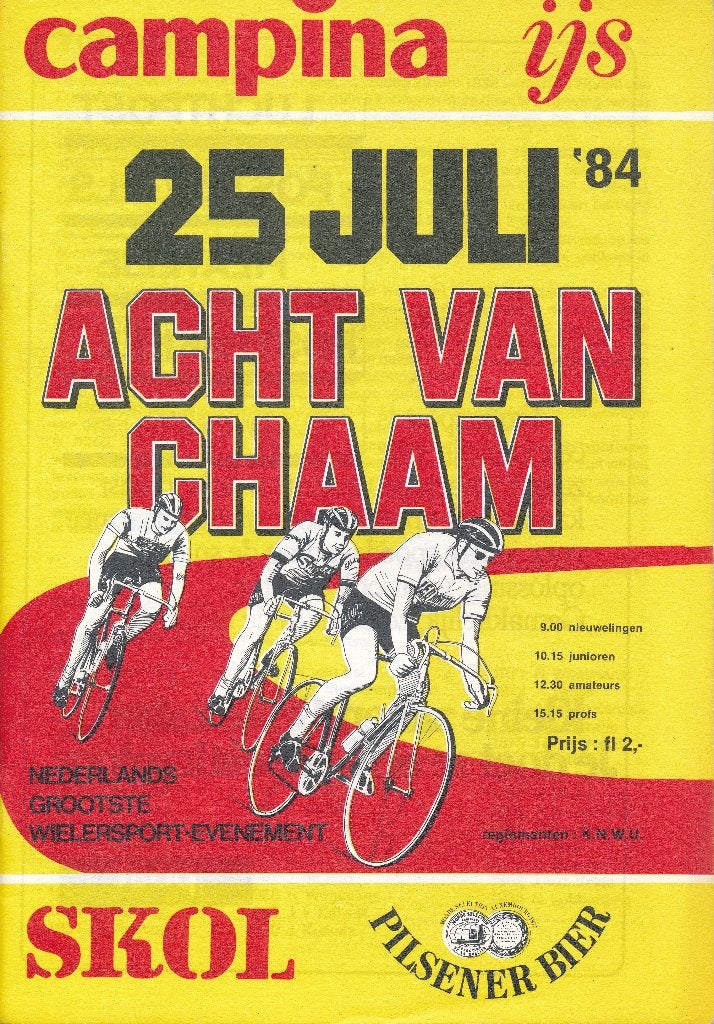 Programmaboekjes Wieleronde Chaam, Wateringen ..., Ophalen of Verzenden, 1920 tot 1940, Knipsel(s)