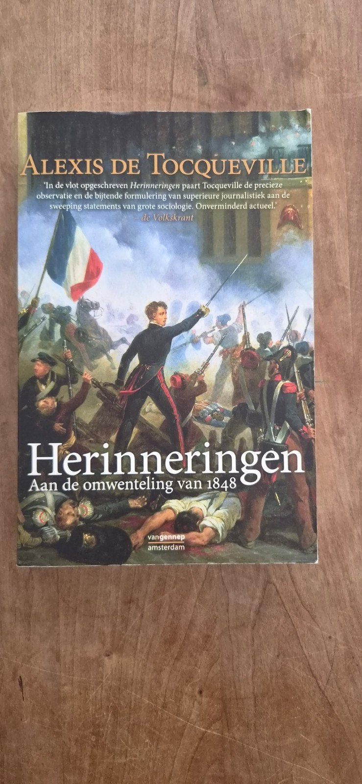 Alexis Tocqueville - Herinneringen aan de omwenteling van, Ophalen of Verzenden, 19e eeuw, Gelezen, Alexis de Tocqueville