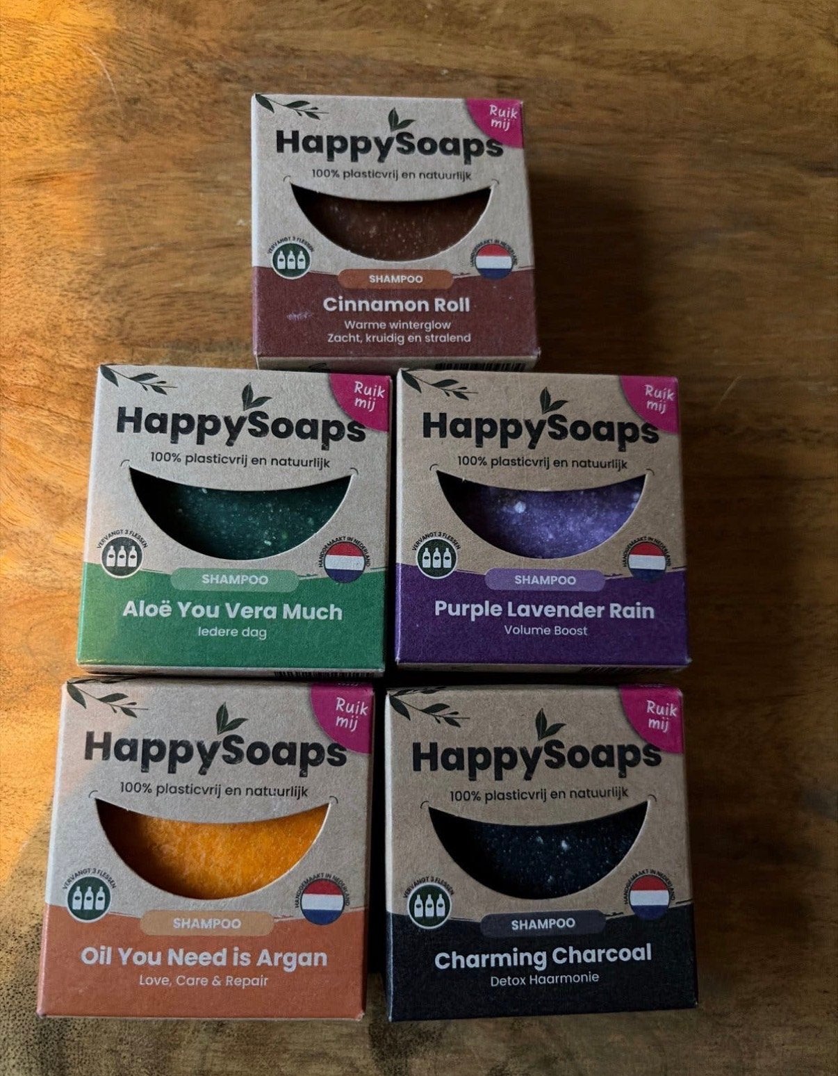 HappySoaps Shampoo Bars - Diverse Geuren, Plasticvrij & Natu, Ophalen of Verzenden, Nieuw, Shampoo of Conditioner
