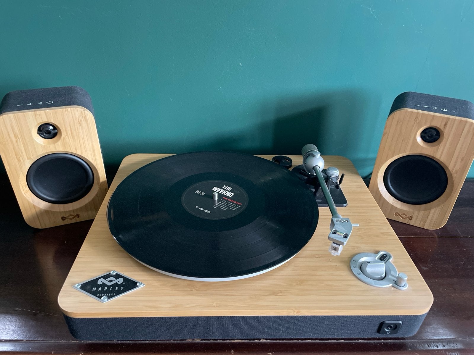 House of Marley Stir It Up Platenspeler met speakers, Ophalen, Zo goed als nieuw, Platenspeler, Overige merken