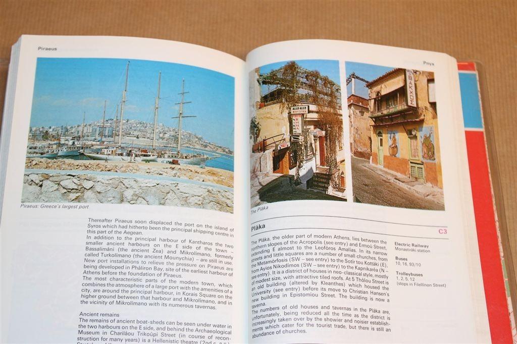 Baedeker’s AA Athene [1985] — Vintage Reisgids, Europa, Ophalen of Verzenden, Reisgids of -boek, Gelezen