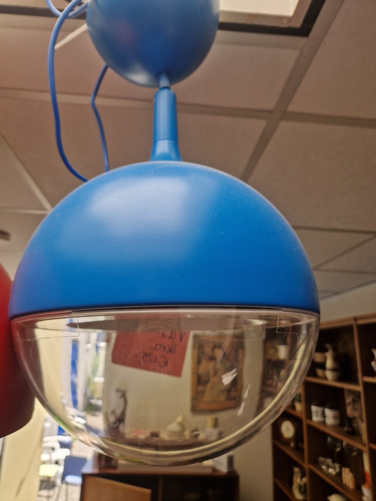 Vintage Ikea Vastar hanglamp - Blauw, Contact.nl@ikea.com, Gebruikt, Ikea Nederland, Olof Palmestraat 10, 2616 LR Delft, Ikea