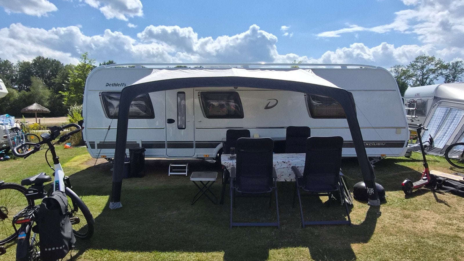 Isabella Air Arc voortent - Zo goed als nieuw, Caravans en Kamperen, Ophalen, Zo goed als nieuw