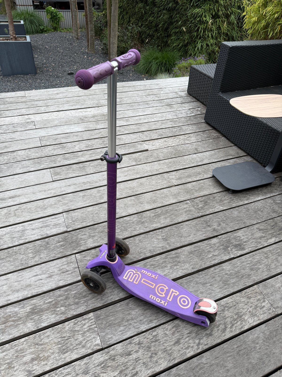 Micro Maxi Step Deluxe LED Paars - Gebruikt, Ophalen, Gebruikt, Gewone step