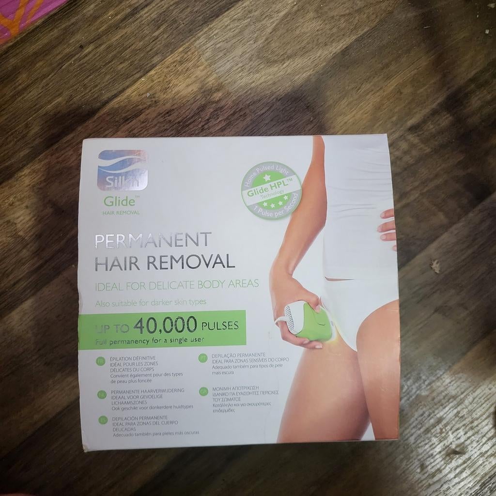 Silk'n Glide Permanente Ontharing - 40.000 Pulsen, Ophalen, Nieuw, Gehele gezicht, Overige typen