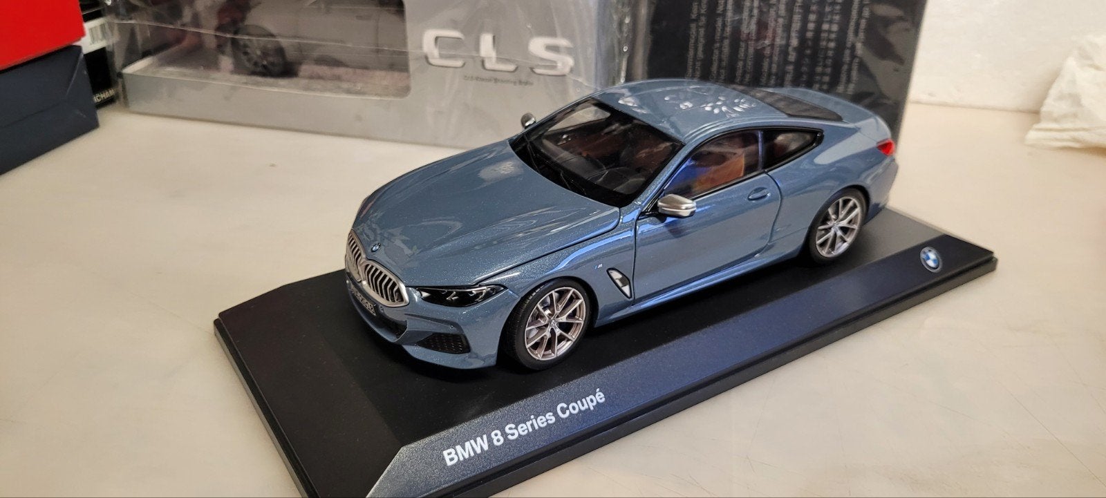 Norev 2018 BMW 850i G15, Ophalen of Verzenden, Zo goed als nieuw, Auto, Norev