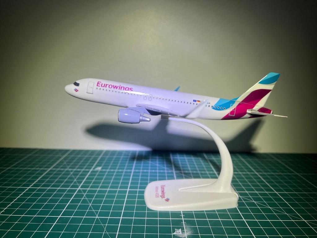 Airbus A320 Eurowings Model Plane 1 : 200, Ophalen of Verzenden, Zo goed als nieuw, 1:200 of kleiner, Overige merken