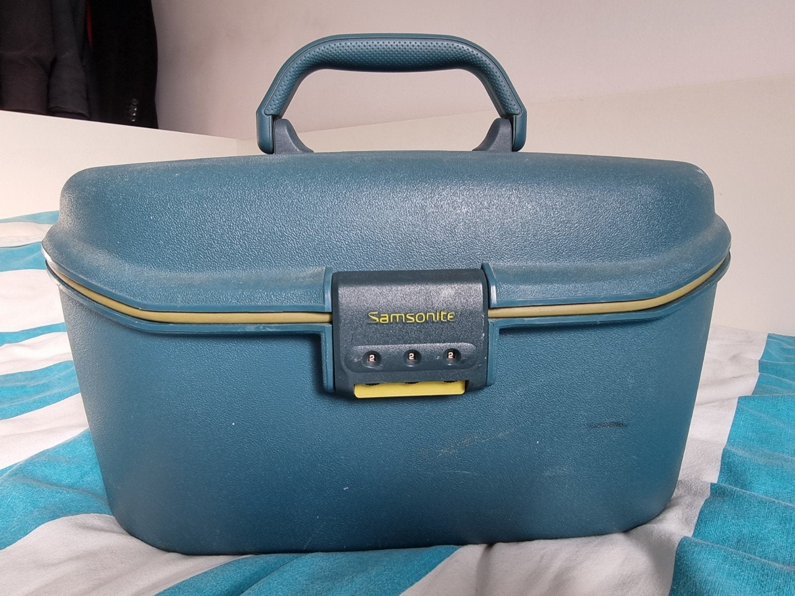 Samsonite beautycase, Sieraden, Tassen en Uiterlijk, Beautycases, Ophalen, Gebruikt, Hardcase, Met slot