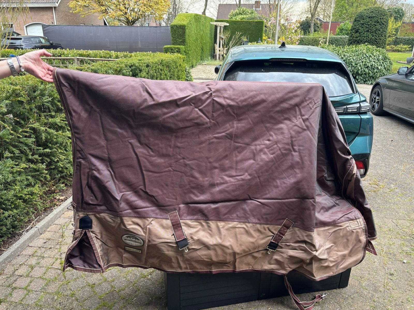 Weatherbeeta winterdeken 200 grams 185, Dieren en Toebehoren, Gebruikt, Overige merken, 200 g, Ophalen of Verzenden