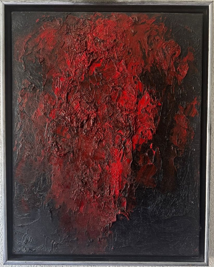 Armando - Damals - Olieverfschilderij, Antiek en Kunst, Ophalen of Verzenden