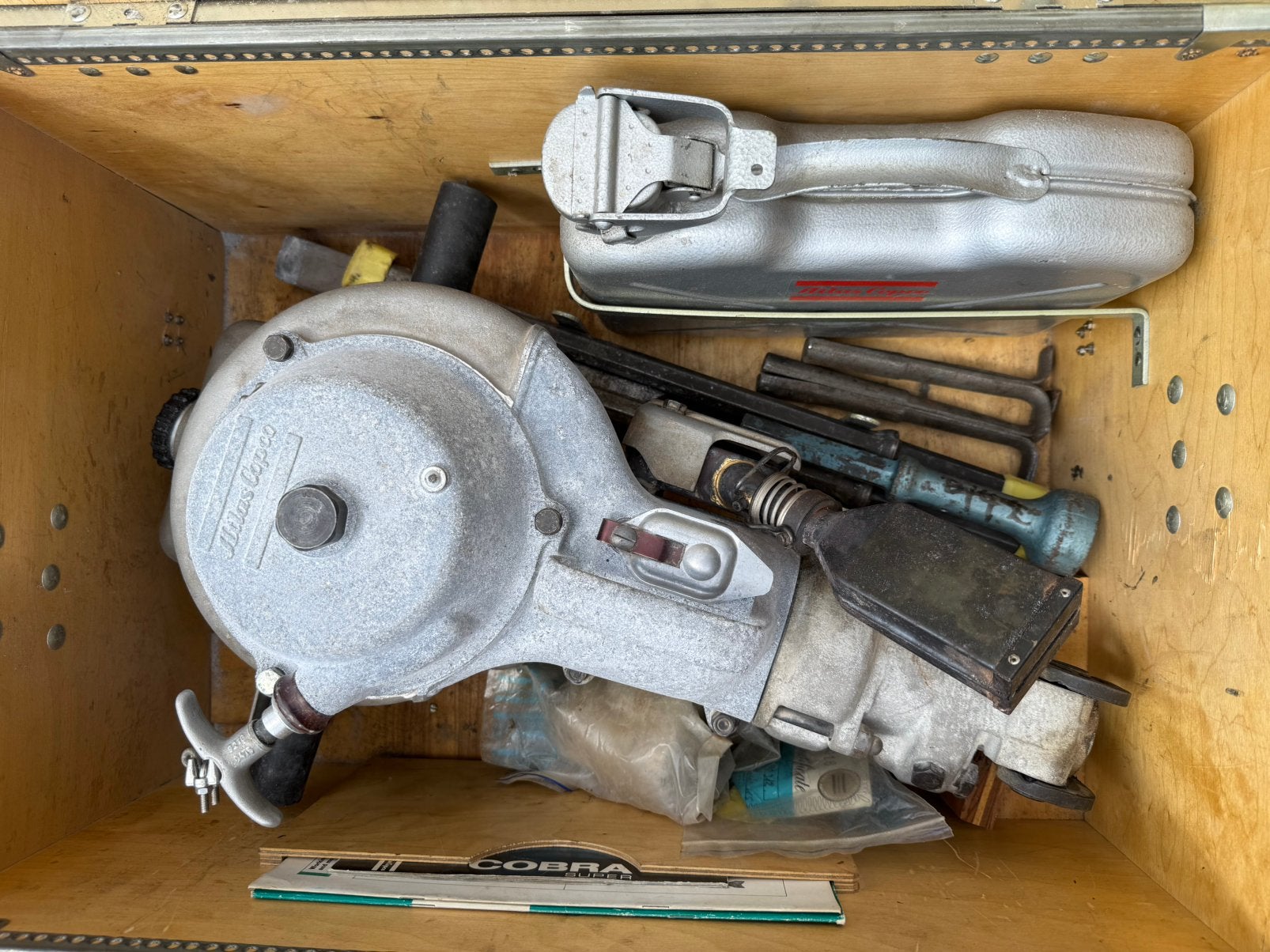 Vintage 1972 Atlas Copco Model BBM 47L Jackhammer NURIGARAGE, Ophalen, Gebruikt