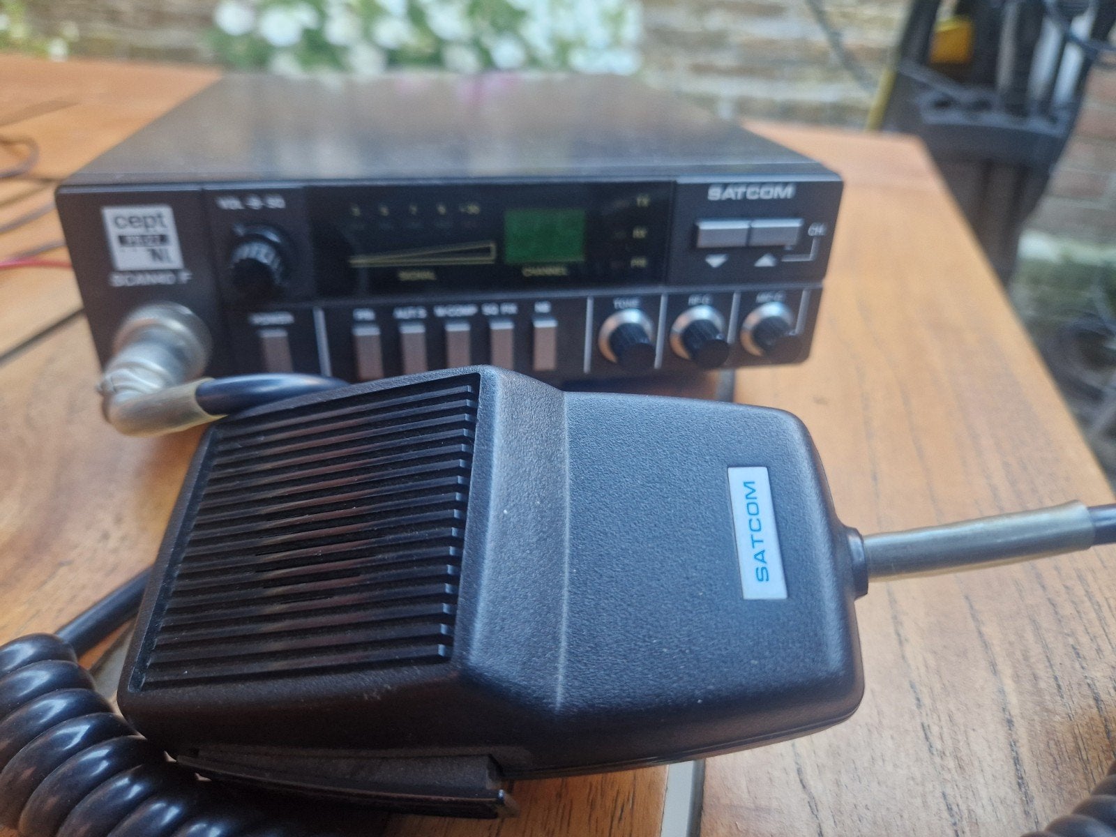 Satcom scanF40, lineairs, mobiele antenne, SWR/Power meter, Ophalen, Zo goed als nieuw, Zender en Ontvanger