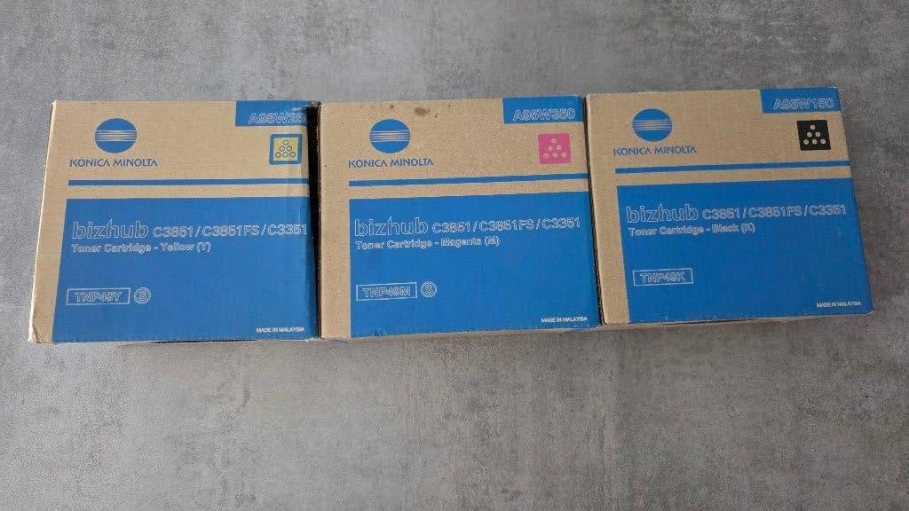 Cardridge Bizhub C3851 C3851FS C3351, Computers en Software, Printers, Ophalen of Verzenden, Nieuw