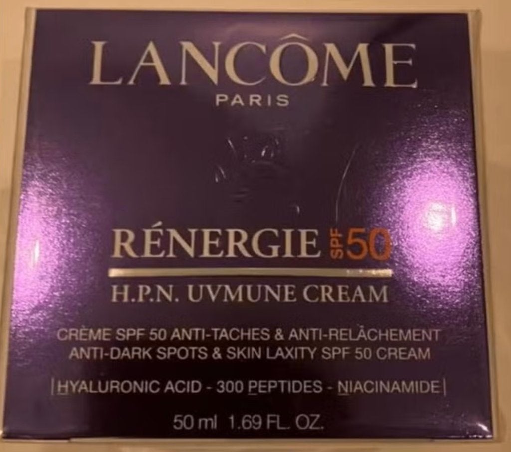 Lancôme Rénergie H.P.N. Uvmune SPF50 - 50ml, Verzenden, Nieuw, Gehele gezicht