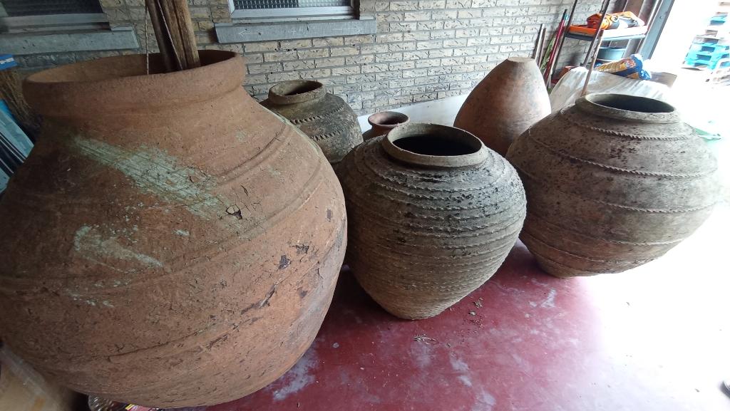 Lot Antieke Portugese kruiken, Antiek en Kunst, Ophalen of Verzenden
