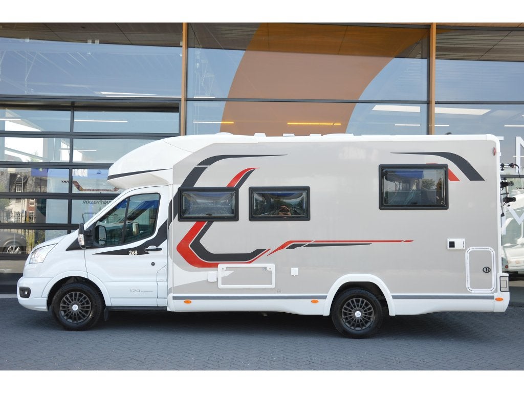 Challenger Graphite Premium 268 Face 2 face Automaat, Caravans en Kamperen, Campers, Ford, Luifel, Bedrijf, Diesel