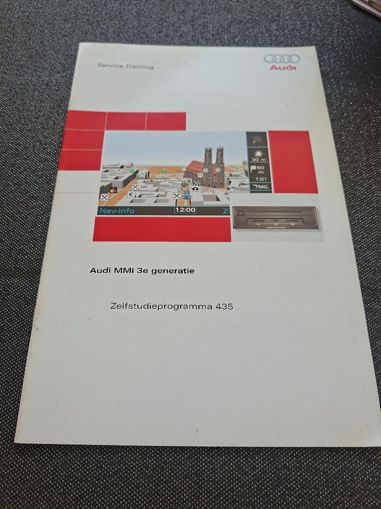 Service training audi mmi 3e generatie, Ophalen of Verzenden