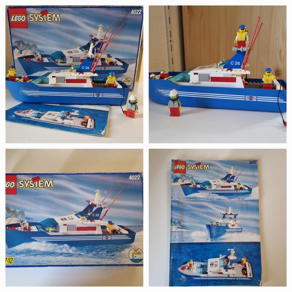Lego 4022 vintage. Compleet met handleiding en doos., Ophalen of Verzenden, Gebruikt