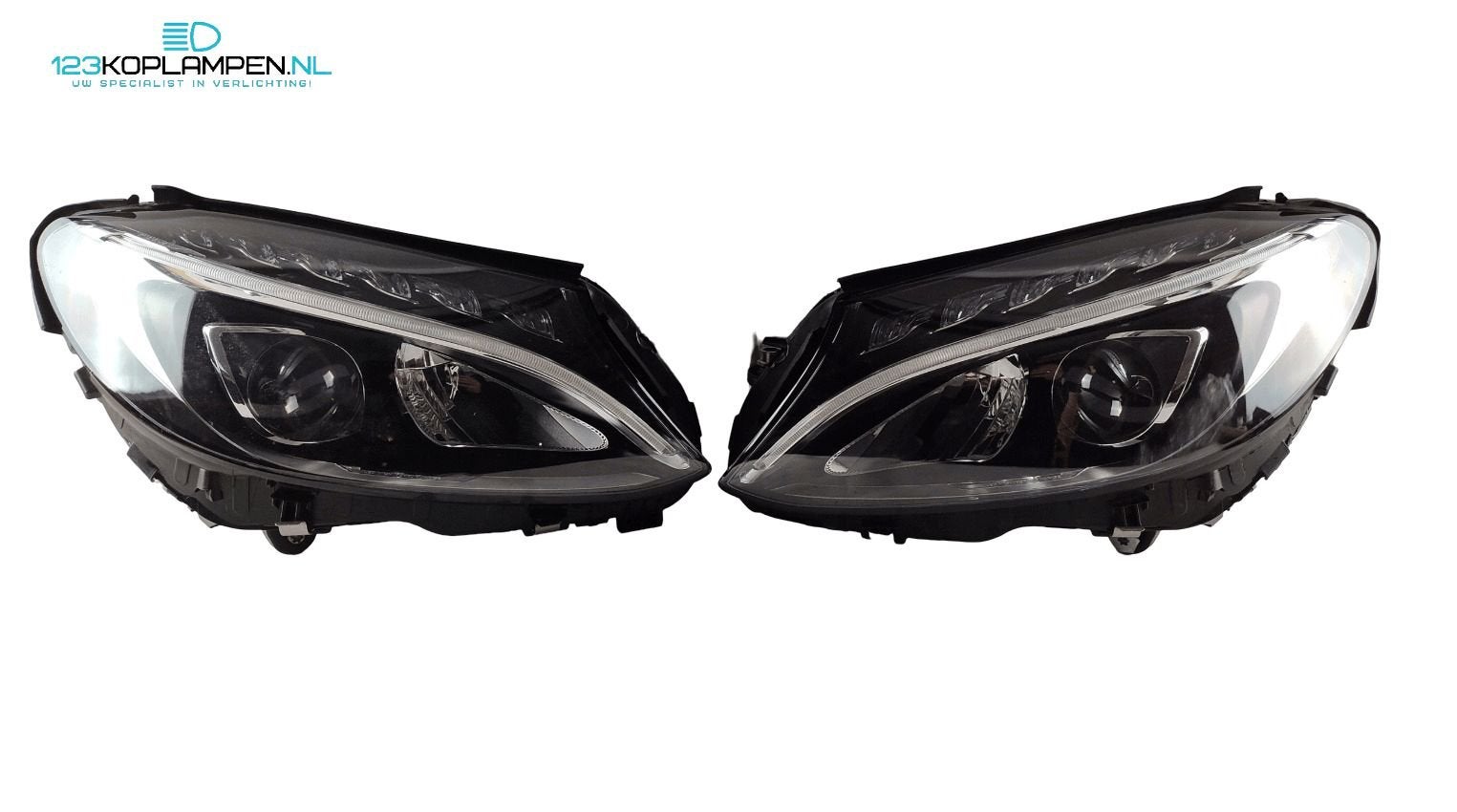 Mercedes C Klasse W205 Full LED koplamp links rechts