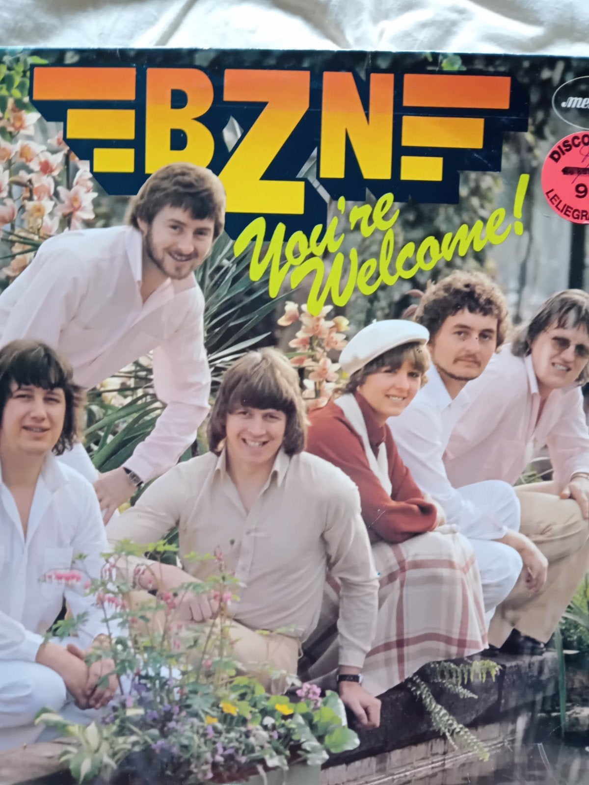 BZN - You're Welcome! LP (Mercury) - Geheel Gaaf, LP, Pop, Ophalen of Verzenden, Zo goed als nieuw