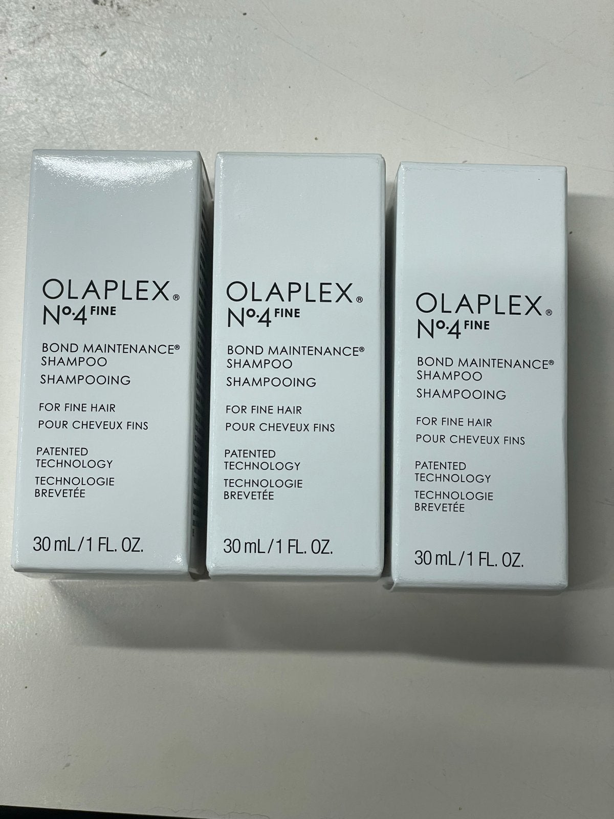 Olaplex No.4C Bond Maintenance Shampoo - 3 x 30ml, Sieraden, Tassen en Uiterlijk, Uiterlijk | Haarverzorging, Verzenden, Nieuw