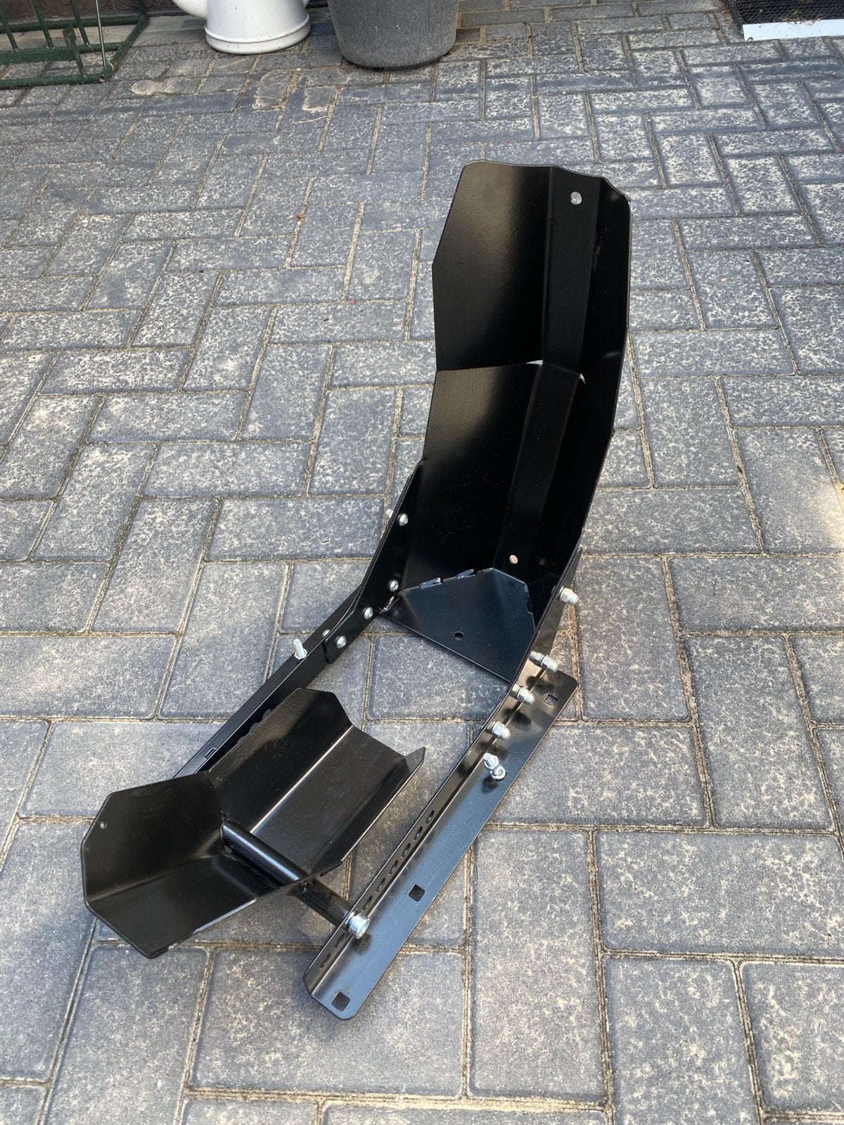 Motor kipsteun voor transport op aanhanger, Motoren, Ophalen, Zo goed als nieuw