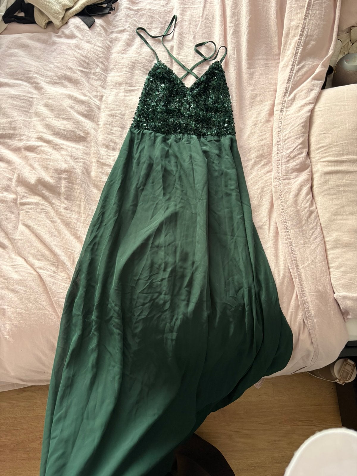 Gala jurk, Kleding | Dames, Galajurk, Zwart, Ophalen of Verzenden, Zo goed als nieuw